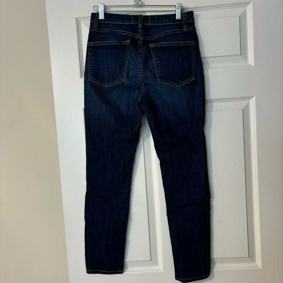 Free People Jeans Straight Leg Dark Wash 61855-16515125 Size 28 - Picture 2 of 14